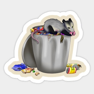 Opossum Sticker